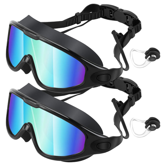 Set of 2 Pairs Of Swimming Goggles BEUPFORLIFE.com