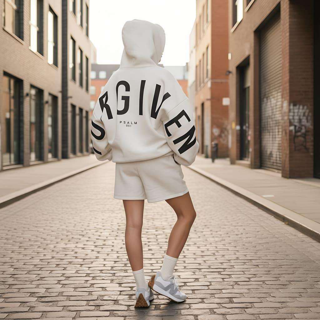 Word Printed Hoodie Be Up For Life