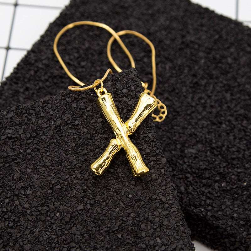 Alphabet pendant necklace - BEUPFORLIFE.com