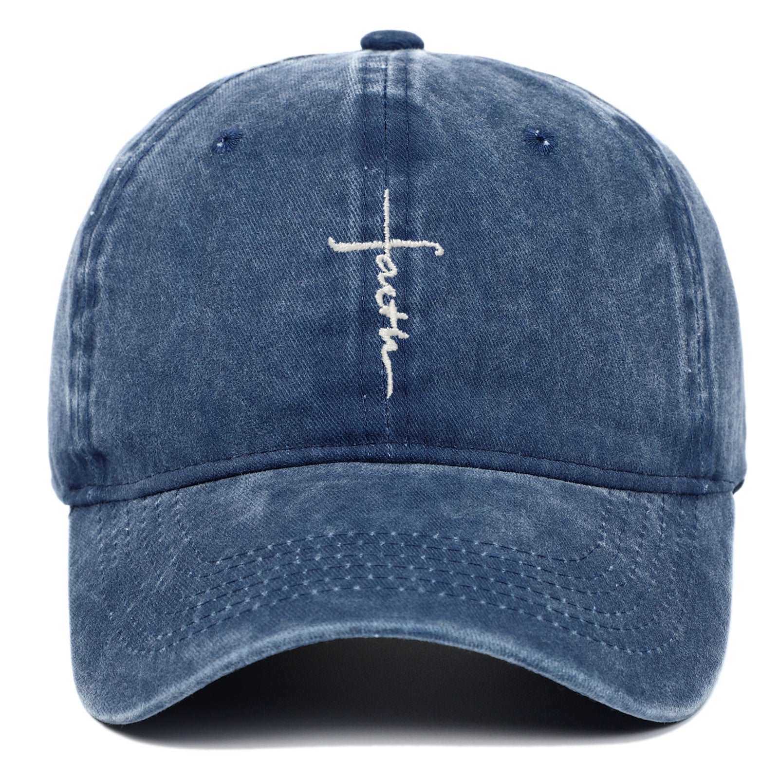 Faith Washed-out Baseball Cap Be Up For Life
