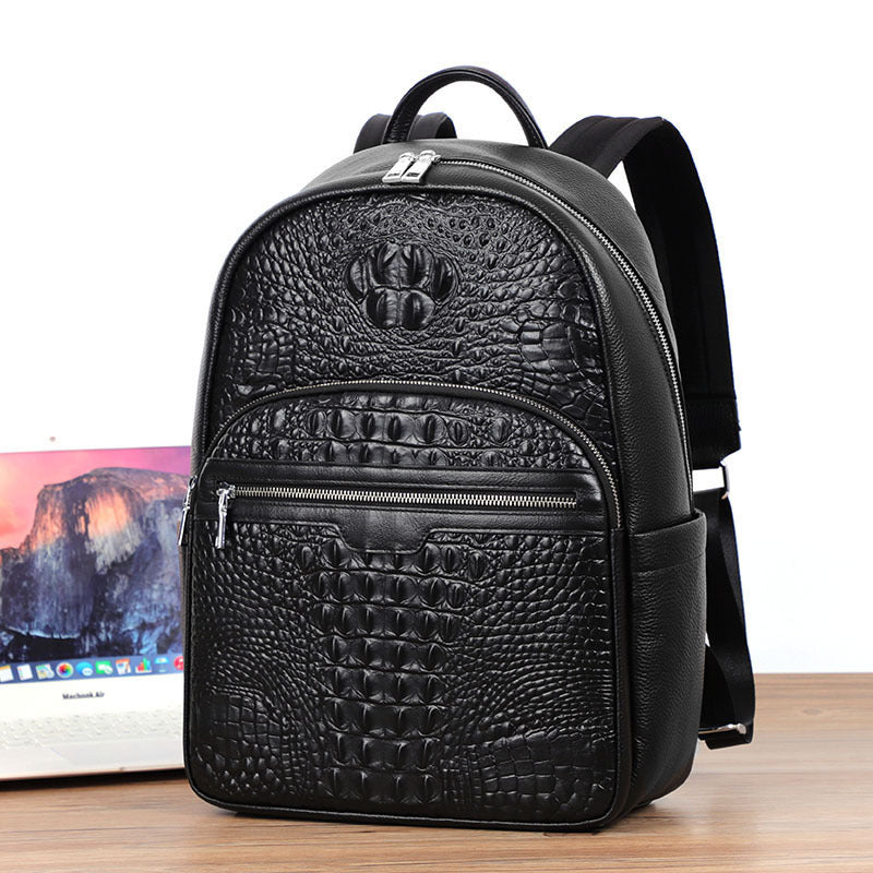 Men's Leather Backpack BEUPFORLIFE.com