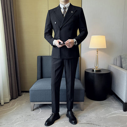 Three-piece Business Casual Suit