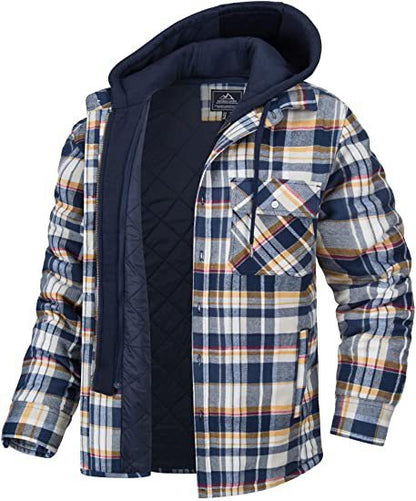 Plaid Hooded Winter Warm Coat Be Up For Life