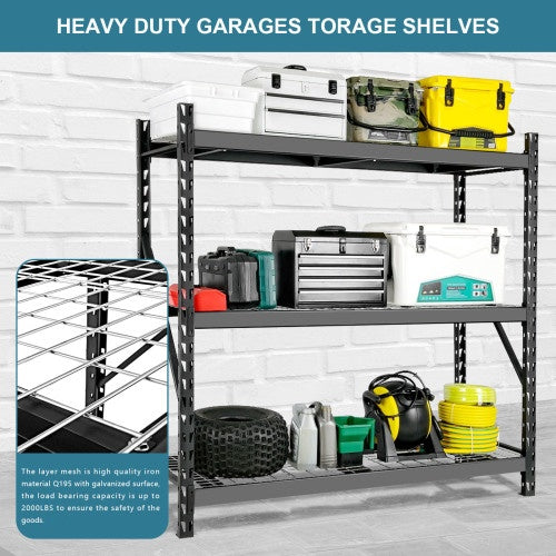 Garage Shelving Heavy Duty 72H 77 W Garage Storage Shelve Be Up For Life