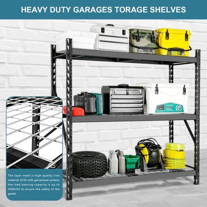 Garage Shelving Heavy Duty 72H 77 W Garage Storage Shelve Be Up For Life