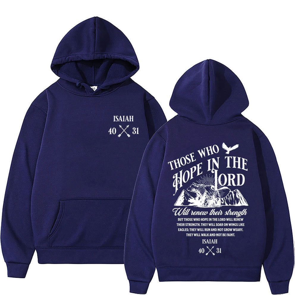 Scripture Print Hoodies