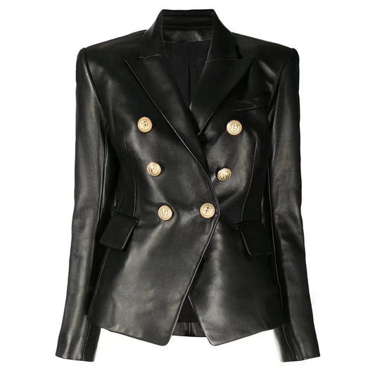 Suit Leather Jacket BEUPFORLIFE.com