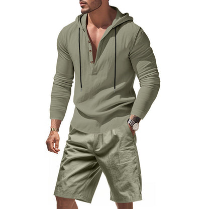 Linen Leisure Suit BEUPFORLIFE.com
