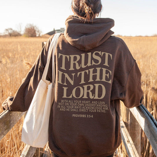 "Trust in the Lord" Hoodie BEUPFORLIFE.com