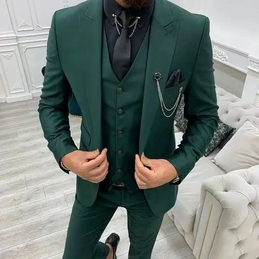 Men's Three-piece Suit Slim Fit Be Up For Life