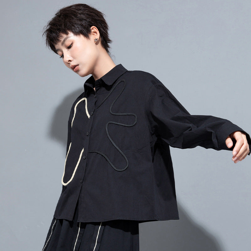 Long Sleeve Blouse Shirt Be Up For Life