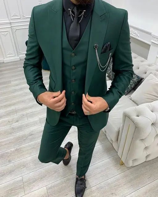 Men's Three-piece Suit Slim Fit Be Up For Life