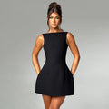 Slim-fitting Backless Dress - BEUPFORLIFE.com