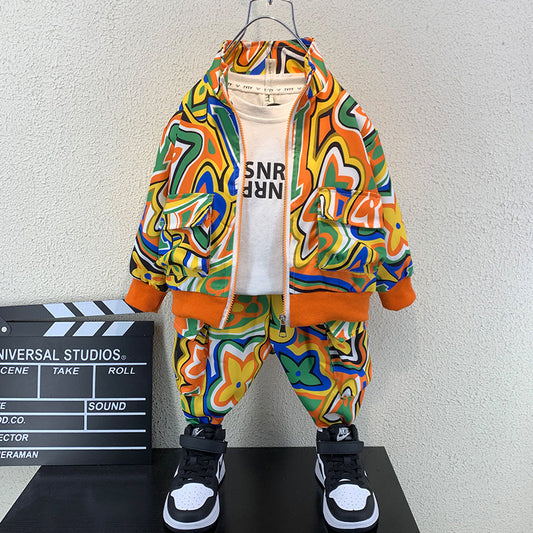 Children's Stylish Jogger Set Be Up For Life