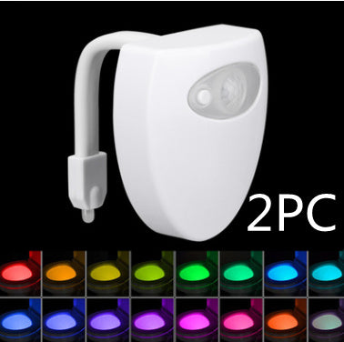 Toilet LED Night Light Be Up For Life