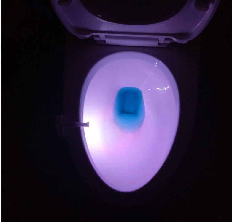 Toilet LED Night Light Be Up For Life