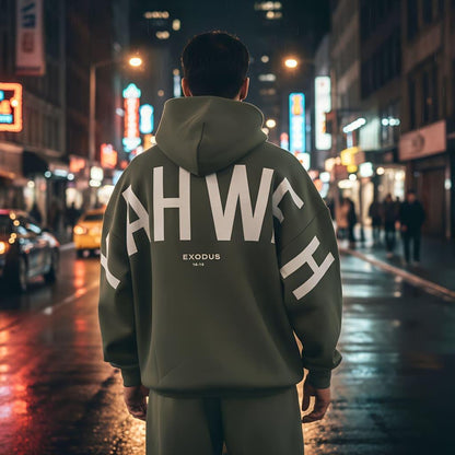 Word Printed Hoodie Be Up For Life