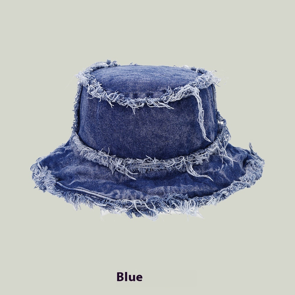 Washed Old Burr Double-sided Wear Bucket Hat BEUPFORLIFE.com