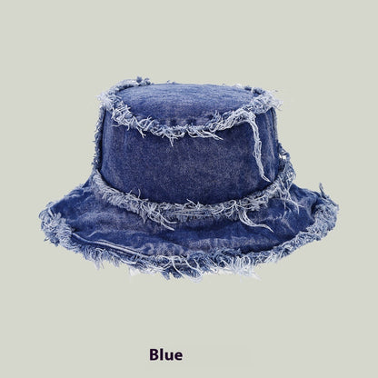 Washed Old Burr Double-sided Wear Bucket Hat BEUPFORLIFE.com