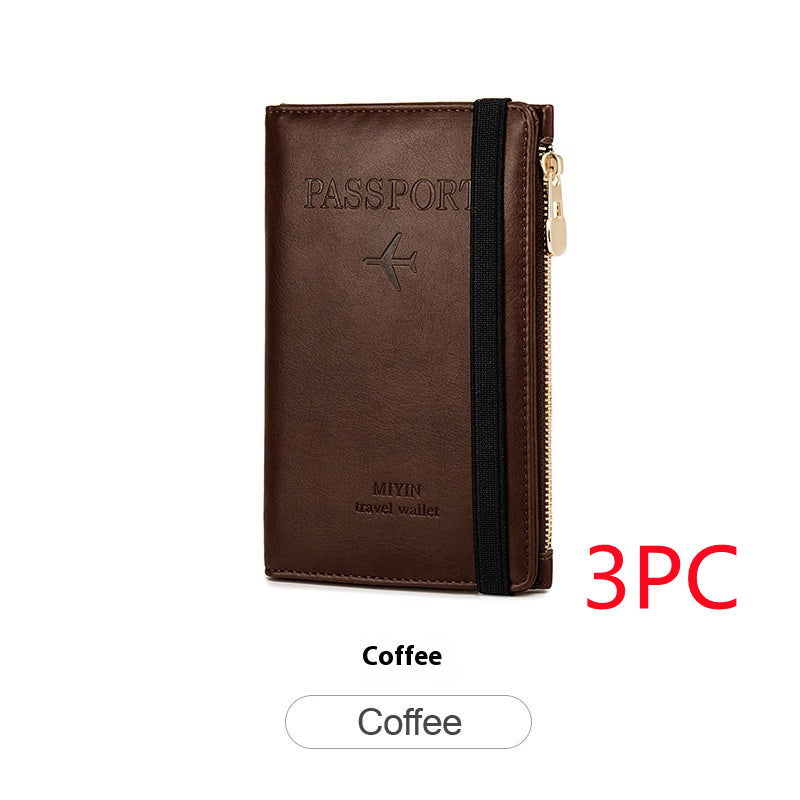 Multifunctional Passport Document RFID Passport Wallet