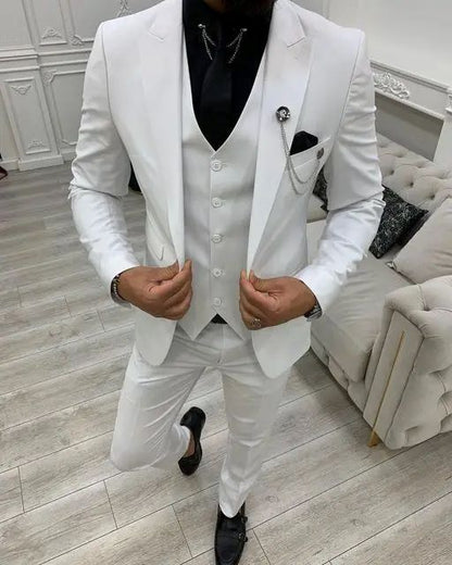 Men's Three-piece Suit Slim Fit Be Up For Life