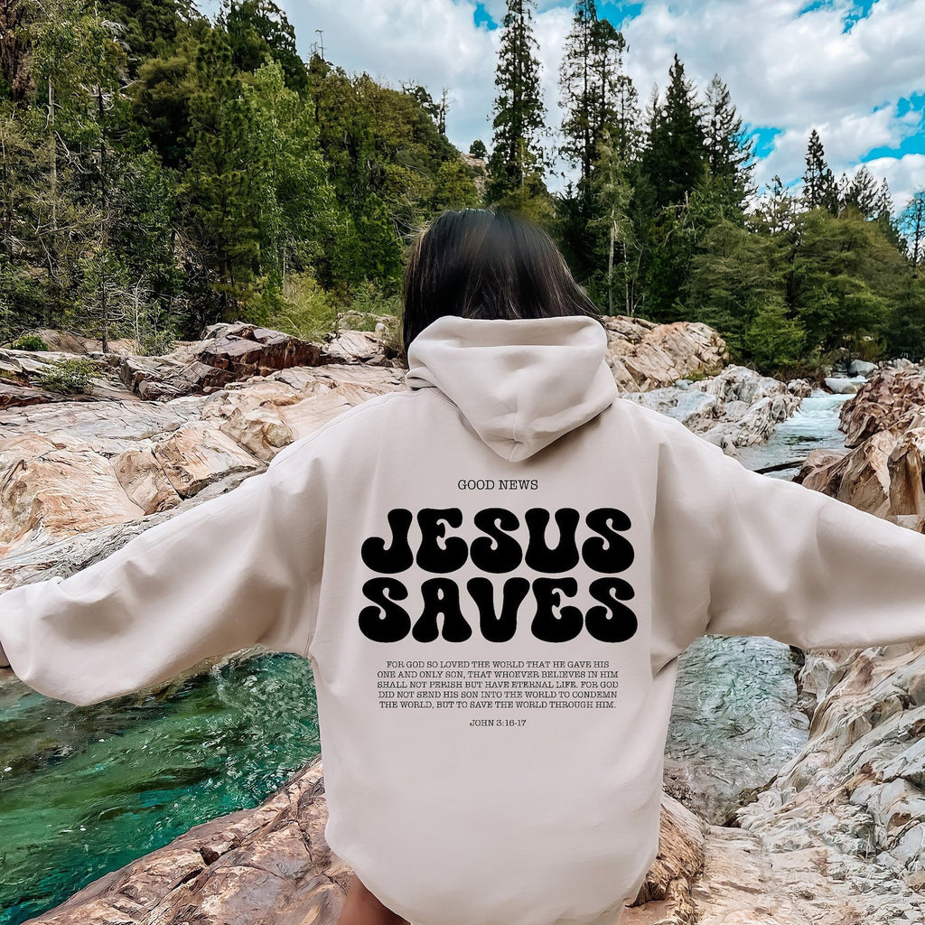 Jesus Saves Hoodie