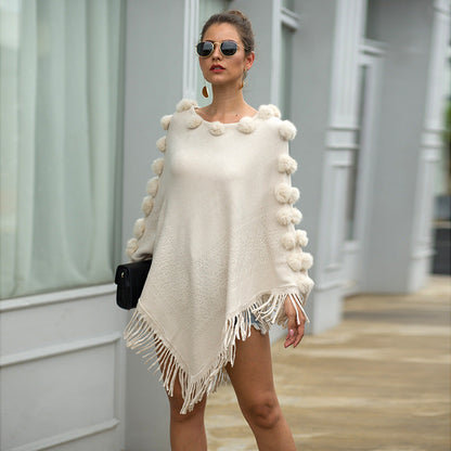 Fringed Cloak Shawl Be Up For Life