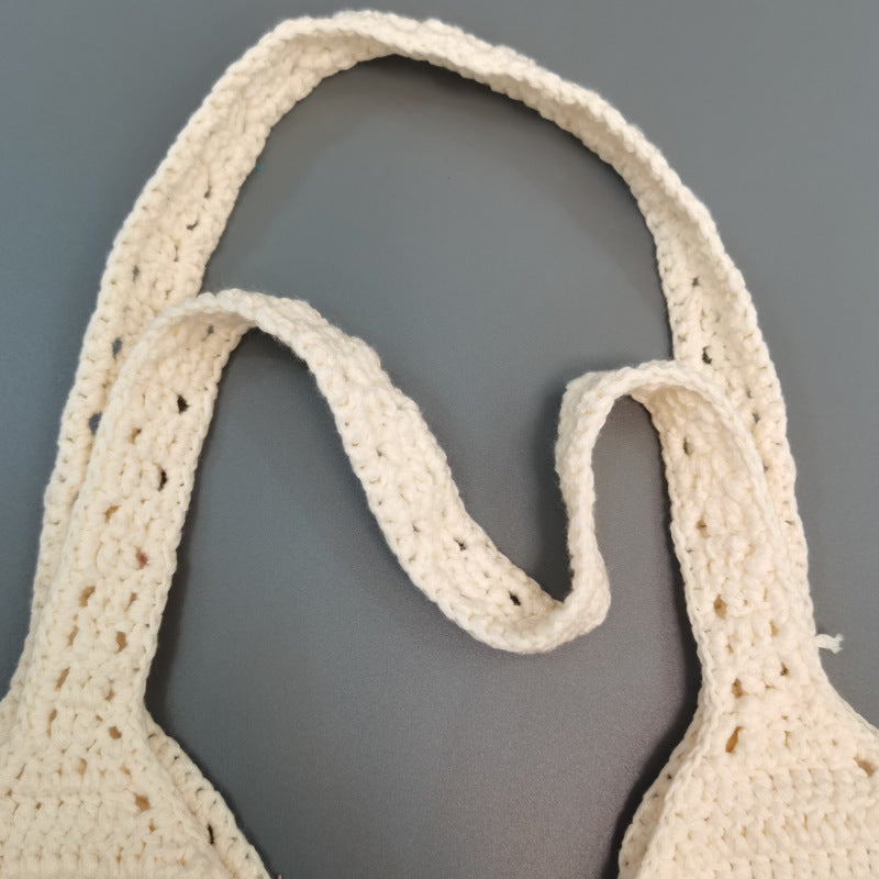 Crochet Tote Shoulder Bag