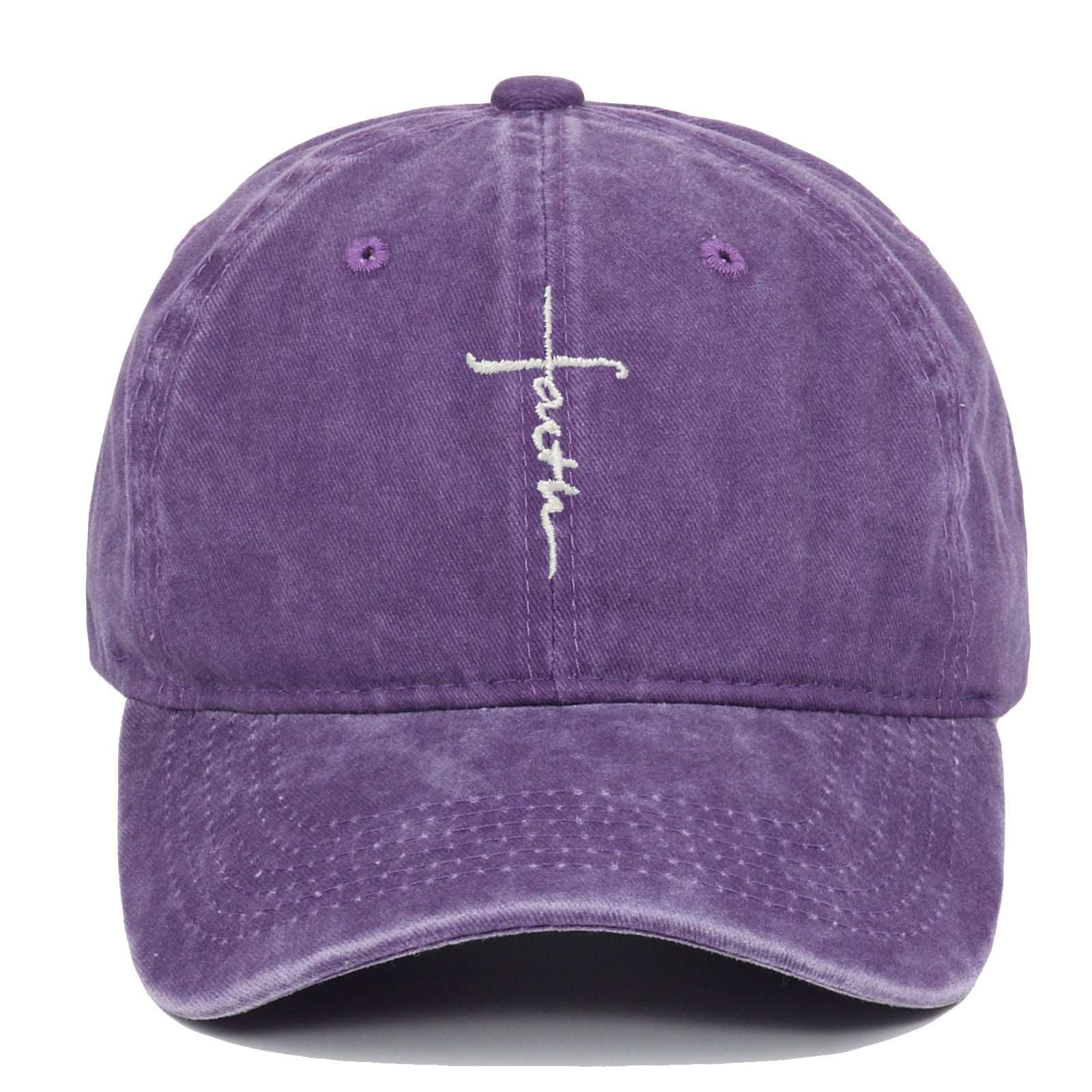 Faith Washed-out Baseball Cap Be Up For Life