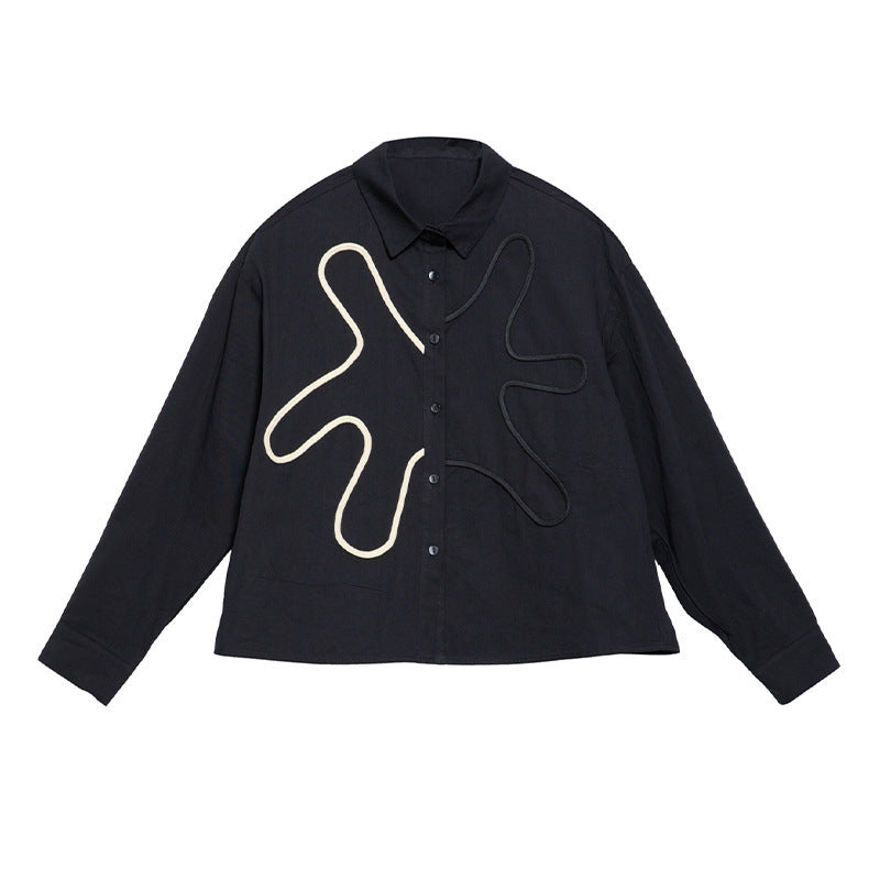 Long Sleeve Blouse Shirt Be Up For Life