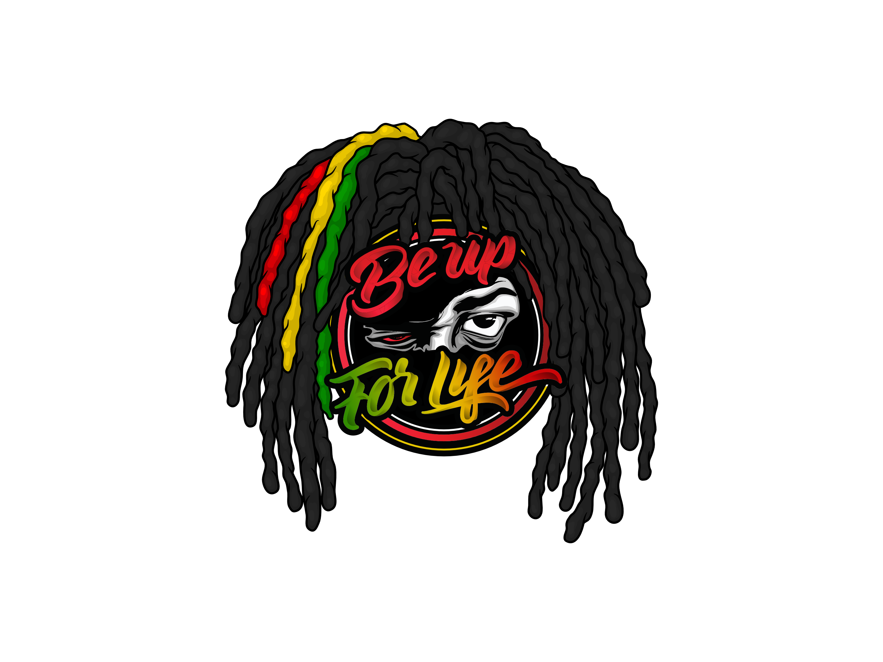 Be Up For Life Hoodie – Rasta Loc Style