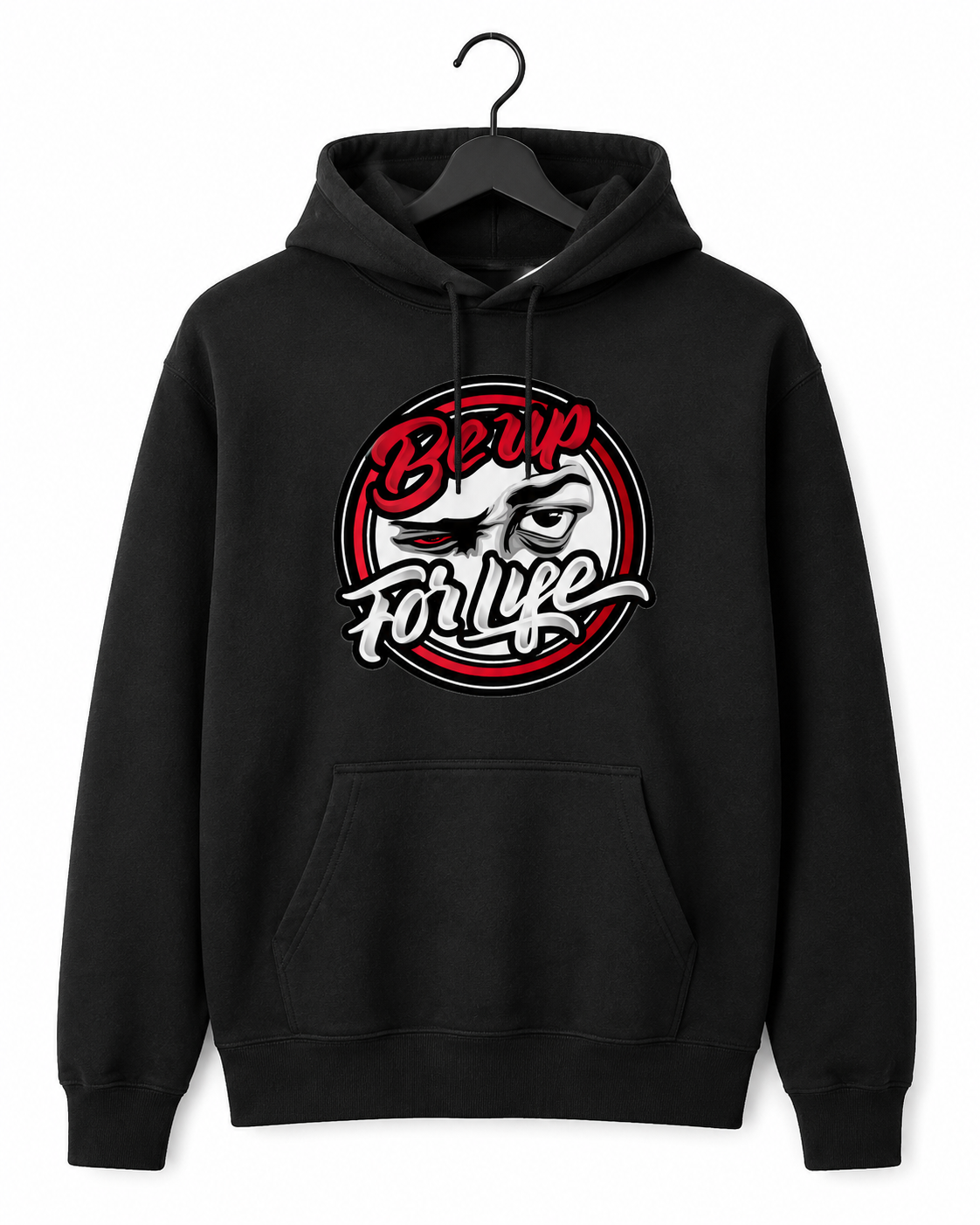 BE UP FOR LIFE Signature Logo Hoodie