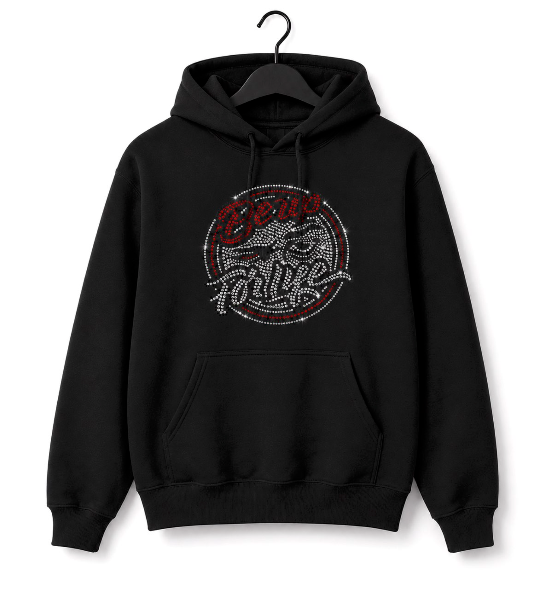 BE UP FOR LIFE Bling Hoodie