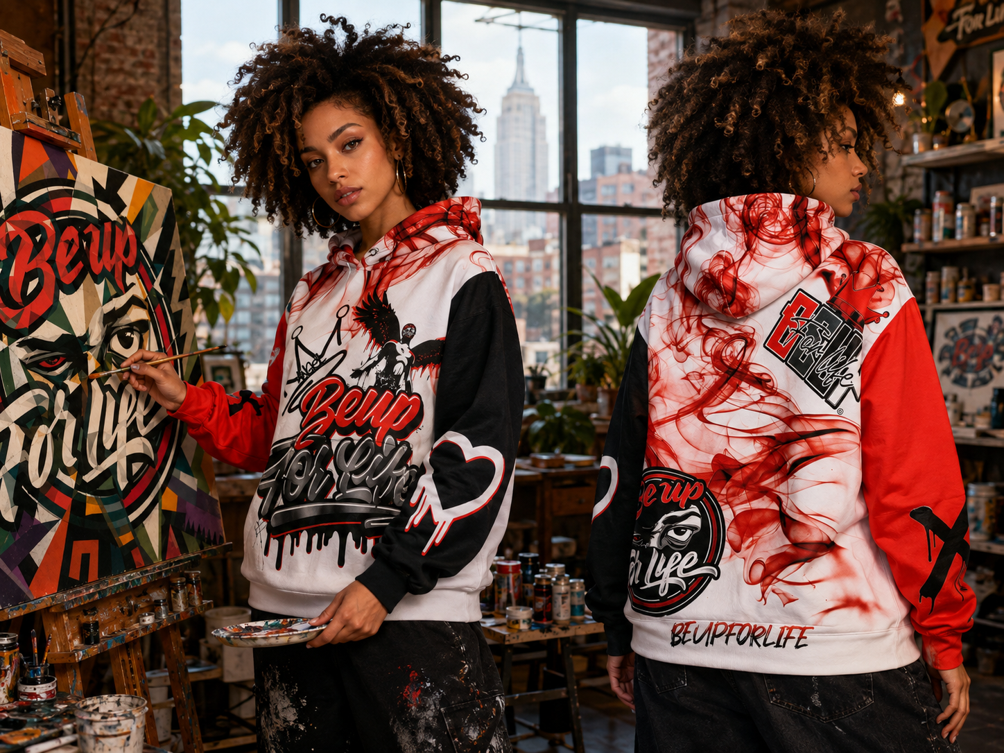 BE UP Sublimated Hoodie