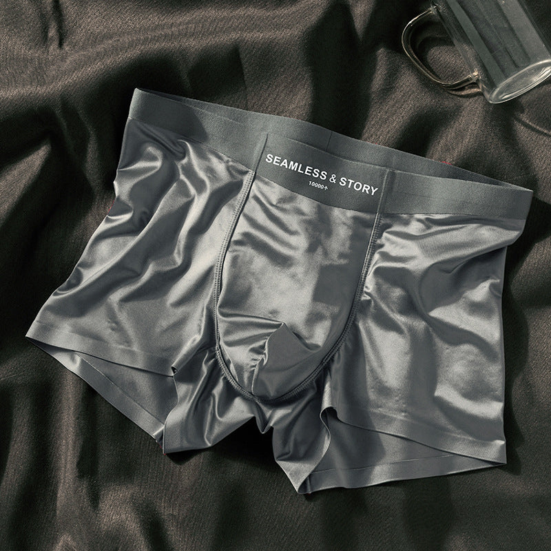 Satin Light Men's Ice Silk Underwear BEUPFORLIFE.com