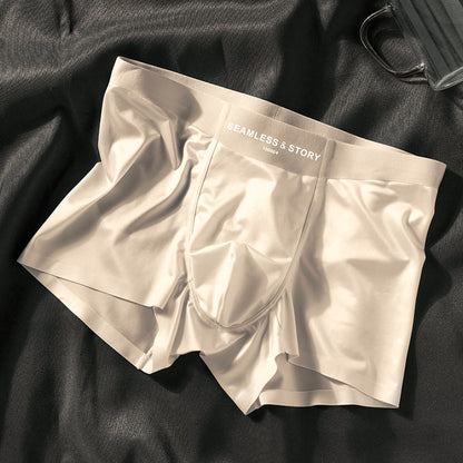 Satin Light Men's Ice Silk Underwear BEUPFORLIFE.com