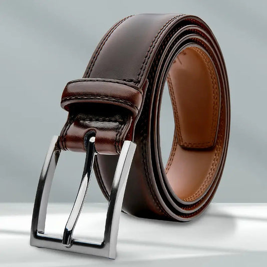 Men's Leather Casual Belt BEUPFORLIFE.com