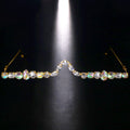 Street Snap AB Color Rhinestone Glasses Rim BEUPFORLIFE.com