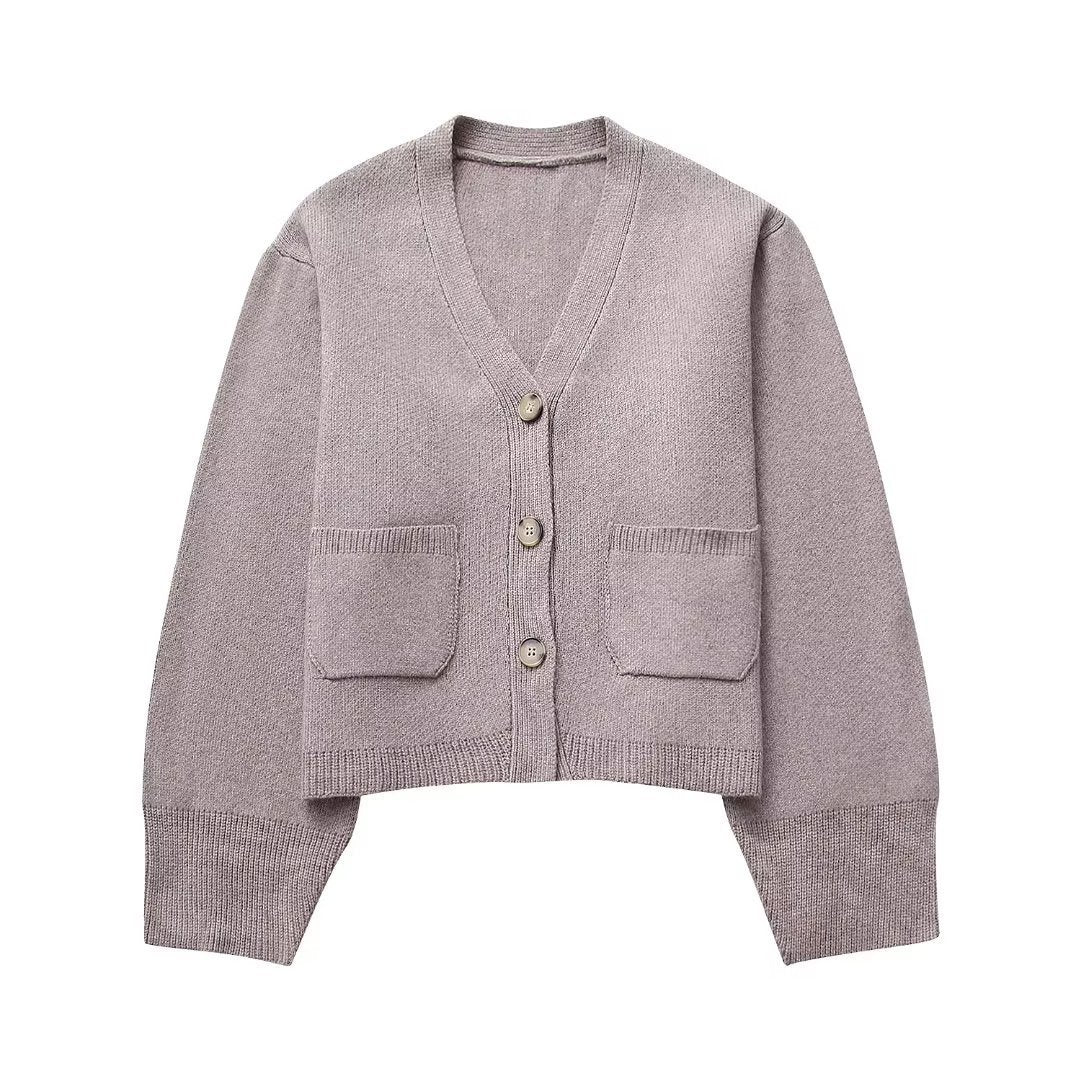 Khaki Cardigan BEUPFORLIFE.com