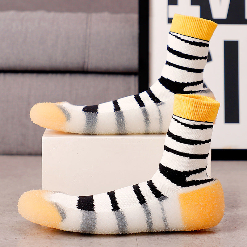 Men And Women Indoor Soft Bottom Non-slip Sock Shoes - BEUPFORLIFE.com