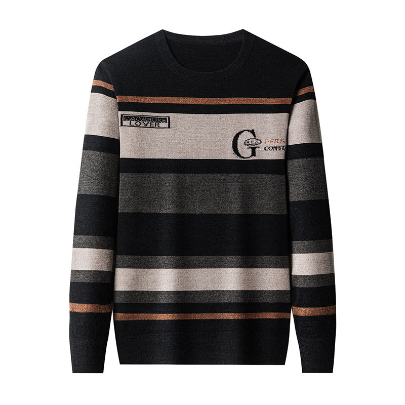 Wool Casual Round Neck YM G Style BEUPFORLIFE.com