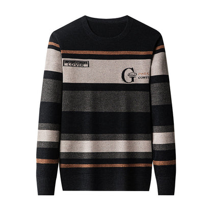 Wool Casual Round Neck YM G Style BEUPFORLIFE.com