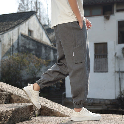 Cotton Linen Loose Casual Pants Be Up For Life