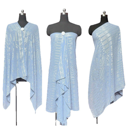 Gorgeous Tinfoil Gold Shawl Multifunctional Scarf BEUPFORLIFE.com