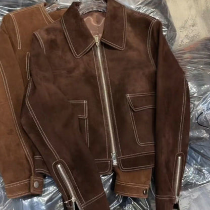 Autumn Long Sleeve Maillard Jacket BEUPFORLIFE.com