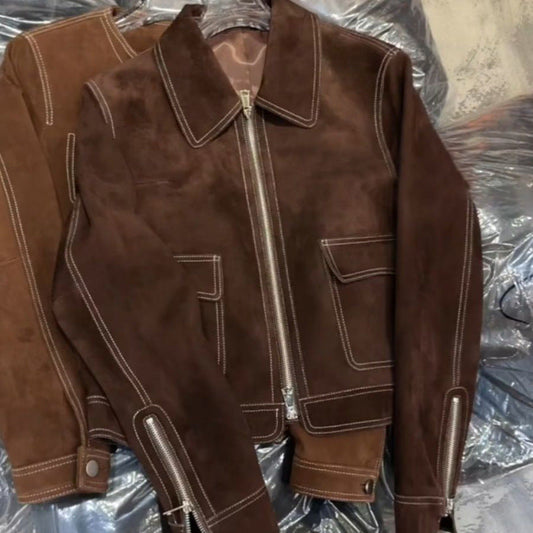 Autumn Long Sleeve Maillard Jacket BEUPFORLIFE.com