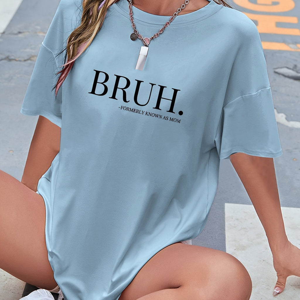 "BRUH" Crewneck T-shirt BEUPFORLIFE.com