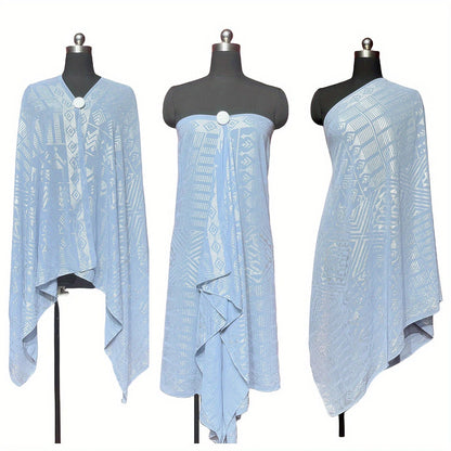 Gorgeous Tinfoil Gold Shawl Multifunctional Scarf BEUPFORLIFE.com