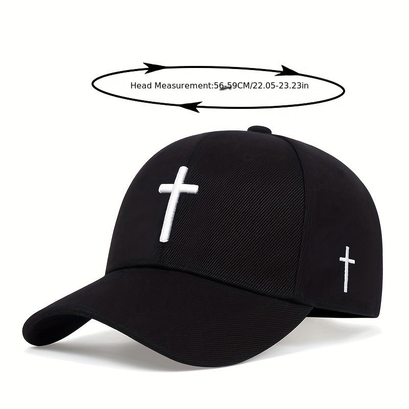 Embroidered Cross, Son Protection Baseball Cap Be Up For Life