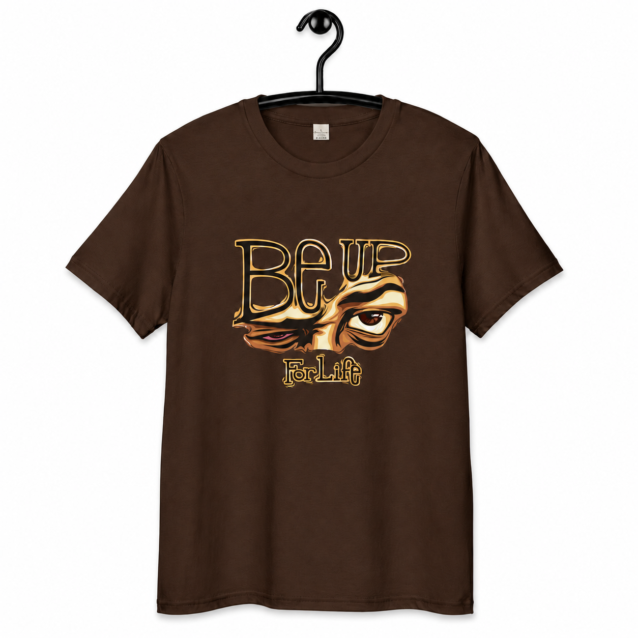 BE UP FOR LIFE Classic T-Shirt | Gold Foil + O.G. Logo